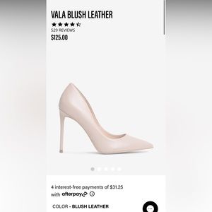 Steve Madden Vala nude heel size 8